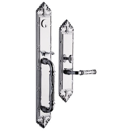 Baldwin Double Cylinder Handlesets Bright Chrome 6952.260.LDBL
